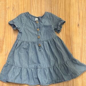 Carter's Blue Button-Up Kids Dress